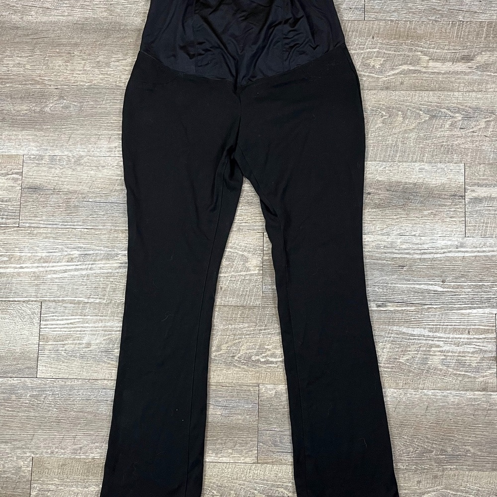 Isabel Maternity Size 6 Black Bootcut Business Casual Pants